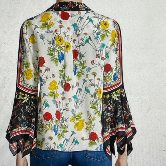 Alice + Olivia gorgeous boho blouse was $350 new - Picture 2 of 2